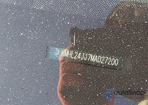 2021 Hyundai Sonata Blue z USA, uszkodzony, nr VIN KMHL24JJ7MA027200